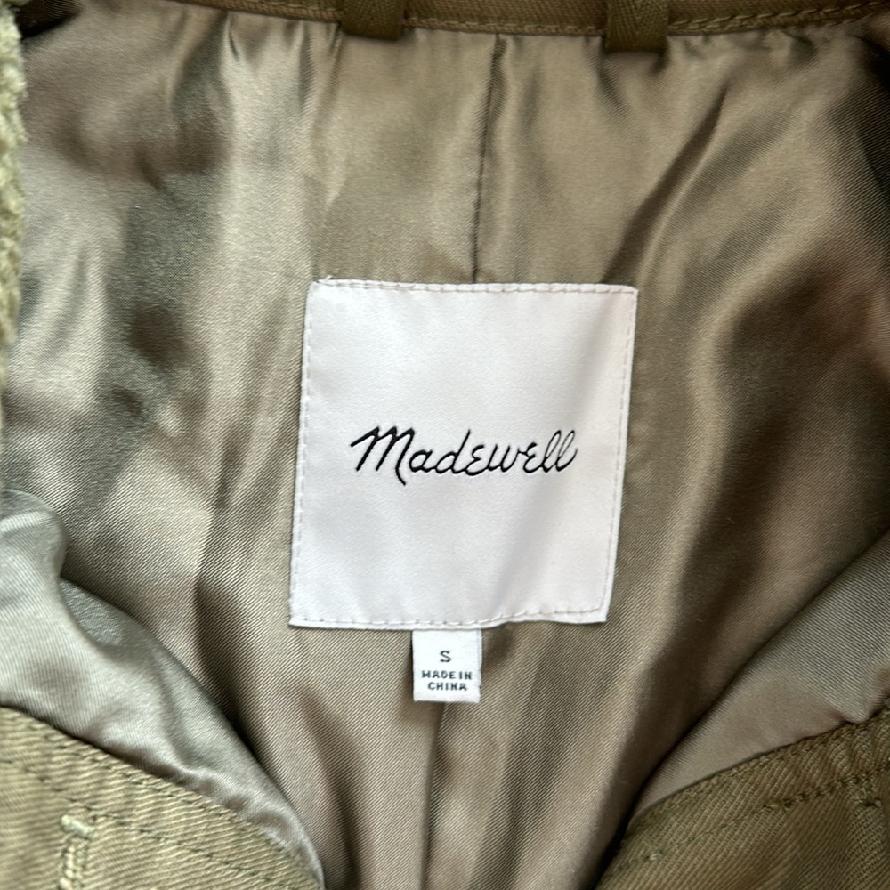 Madewell Hybrid Sherpa jacket. - Picture 2 of 6